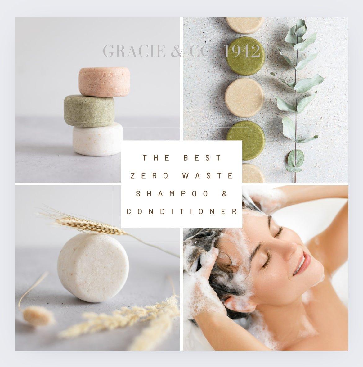 The Best 2.5 oz Zero Waste Moisturizing & Nourishing Solid Shampoo - Gracie & Co. 1942